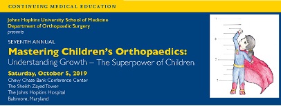 Seventh Annual Mastering Children's Orthopaedics: Understanding Growth - The Superpower of Children Banner